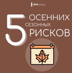 Топ-5 осенних сезонных рисков!